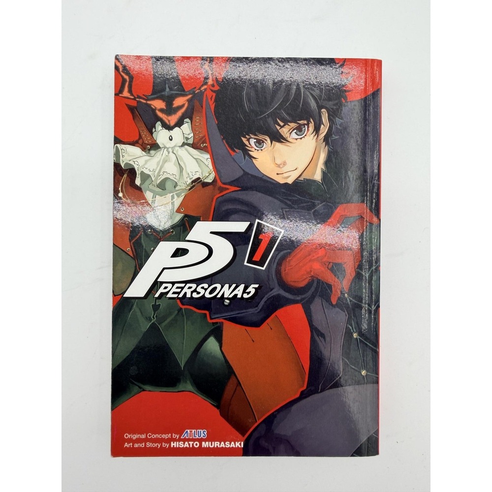 Persona 5 Vol 1 Manga Novel Joker Kira Red Hisato Murasaki